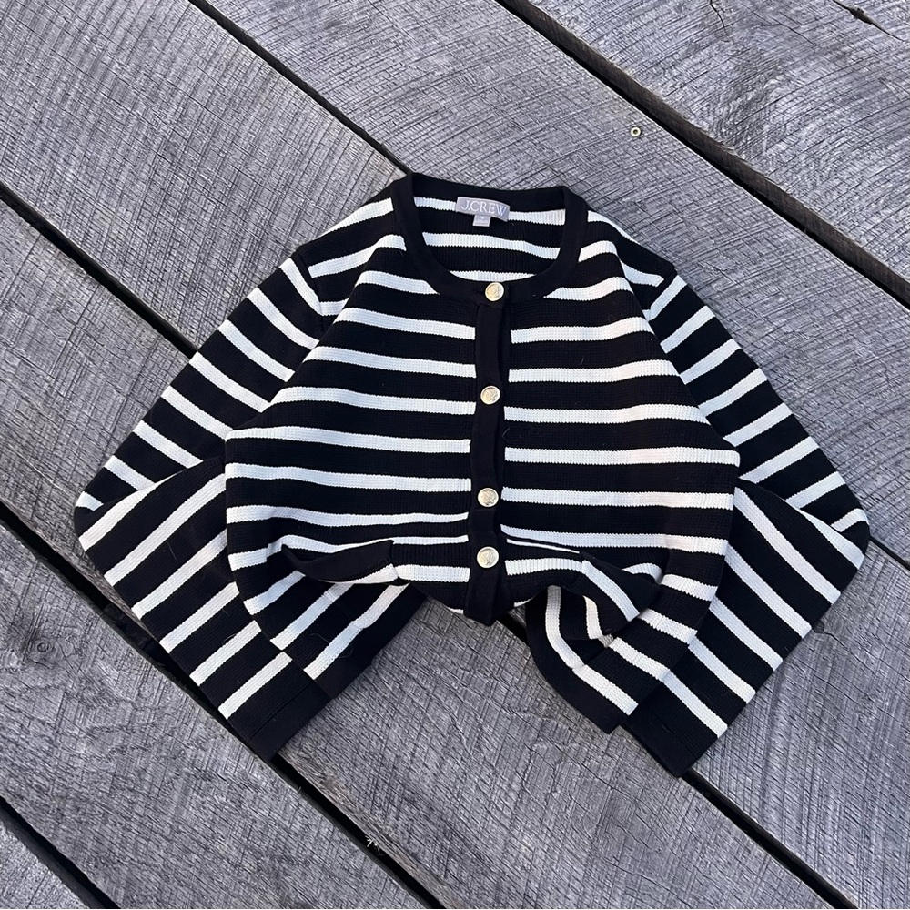 J. Crew Emilie Striped Jacket